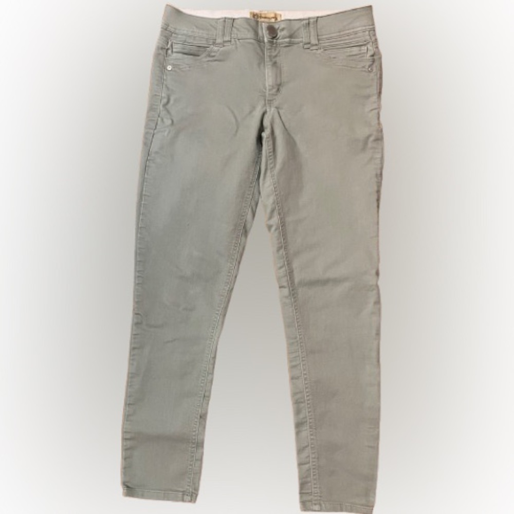 Democracy Olive Green Skinny Jeans